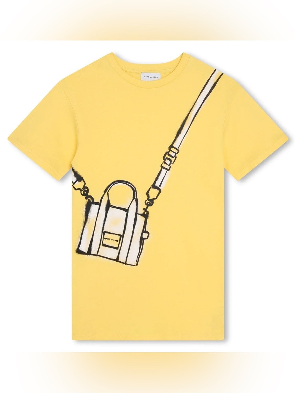 Marc Jacobs Kids Yellow Graphic toddler shirt dress